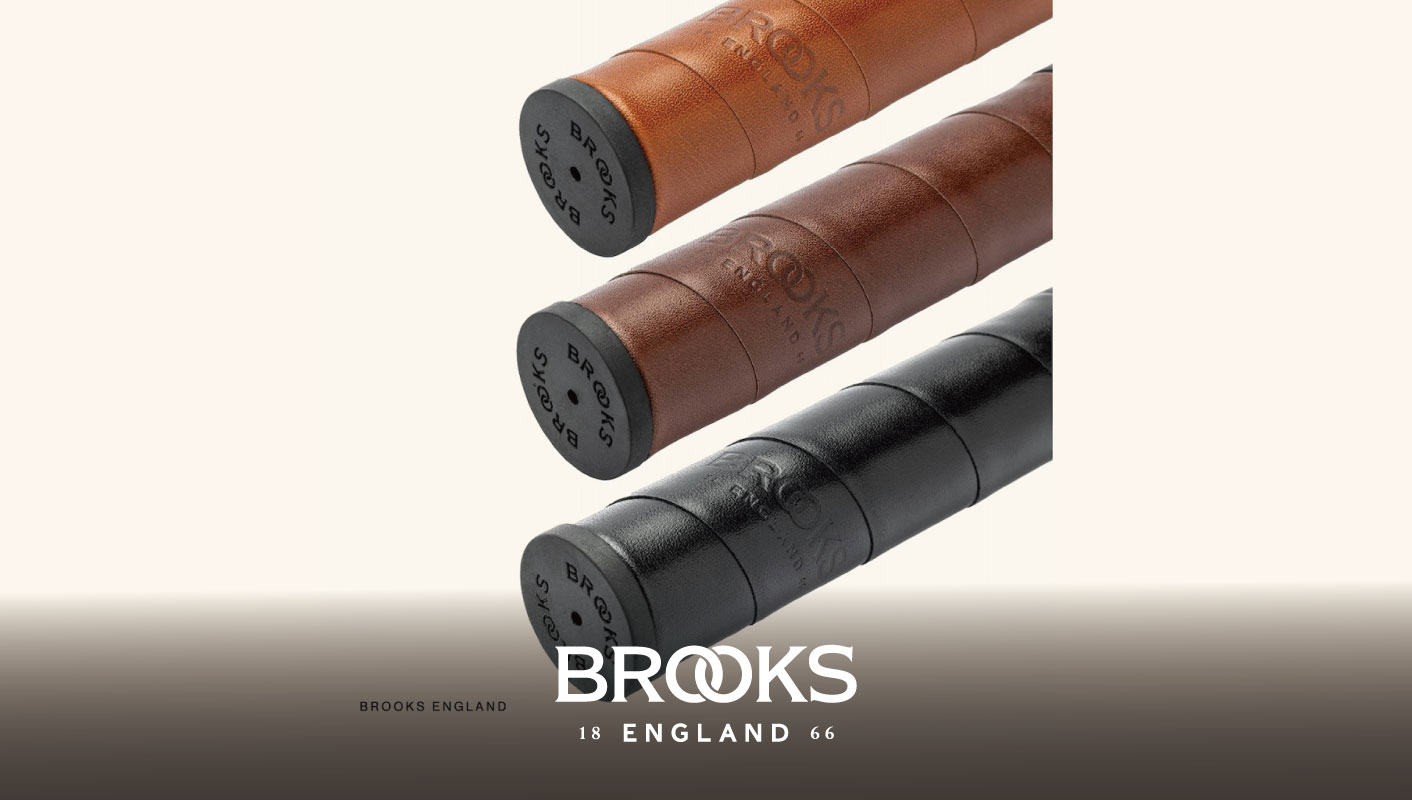 レザー ストラップで巻かれた新しいグリップがBROOKSから登場